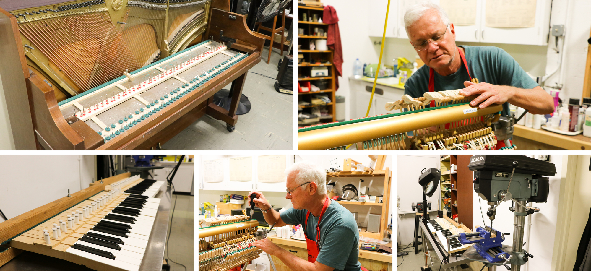 Scenes from the Piano Shop with David Cesca