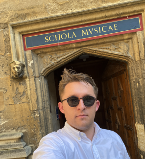 Photo of Chet Stussy at Bodleian Library at University of Oxford