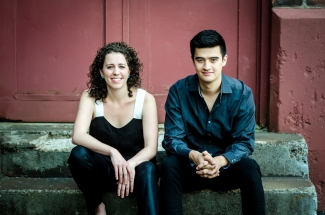 HOCKET: Dr. Sarah Gibson and Thomas Kotcheff (photo by Nadine Sherman)